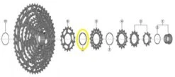SHIMANO Spacer Ring B For XLX CS-M7100 Cassette