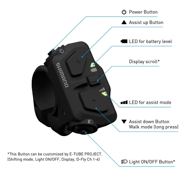 SHIMANO SW-EN600-L Switch 2 SHIMANO SW-EN600-L Switch – Bild 2